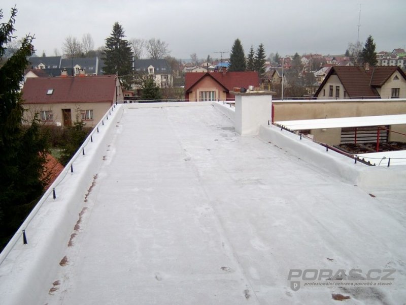 Hydroizolace střechy, Lomnice nad Popelkou