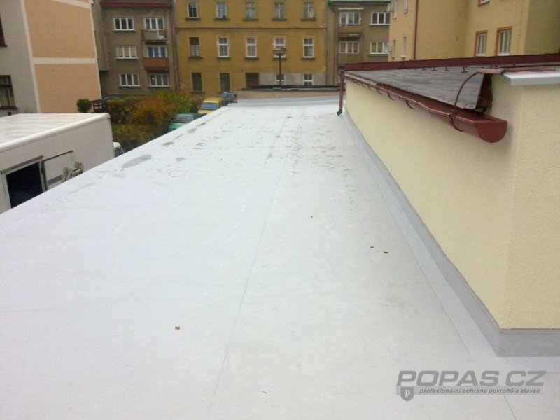 Hydroizolace střechy, Národní, Trutnov