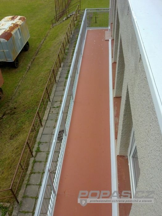 Hydroizolace balkónu, PPP Náchod